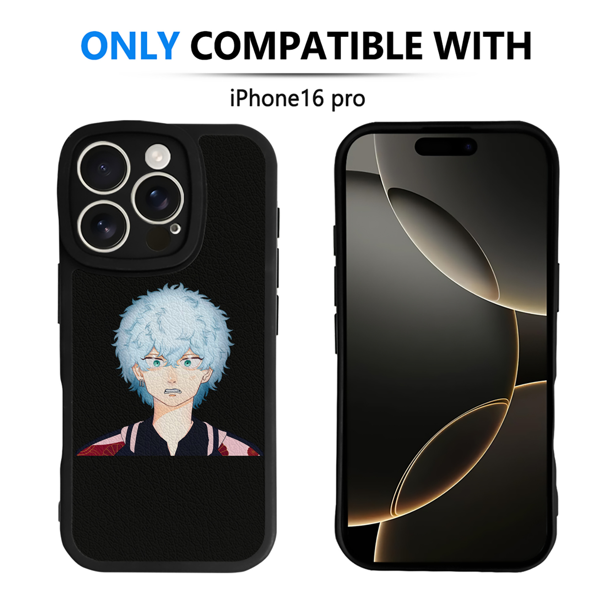 （画像用） 東京リベンジャーズ Tokyo Revengers 【iPhone 16シリーズ対応】シリコンスマホケース（レザー調） 材質：シリコン